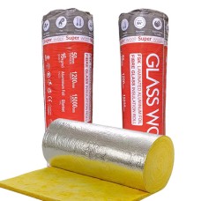 SUPER WOOL GLASSWOOL WITH ONE SIDE ALUMINIUM FOIL 50MM